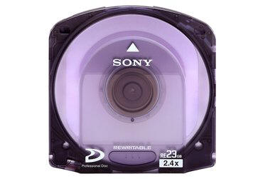 XDCAM Labels, Case-Inserts-Discs-Sony-Facts-Information